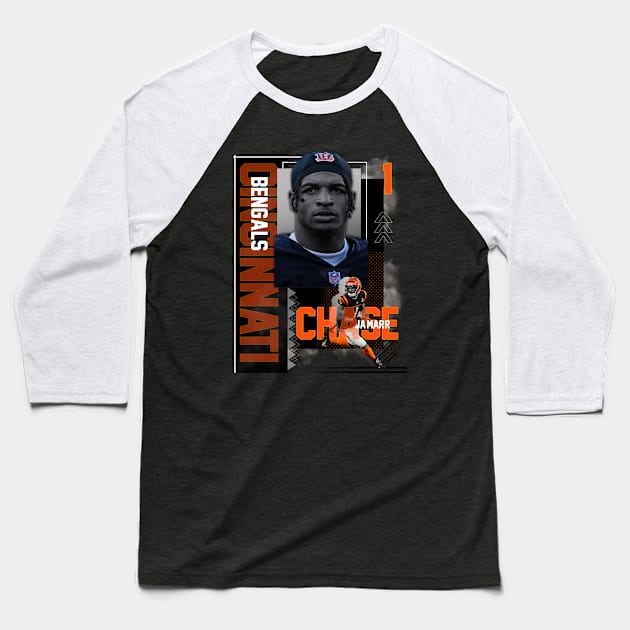 Cincinnati Bengals Ja Marr Chase 1 Baseball T-Shirt by today.i.am.sad